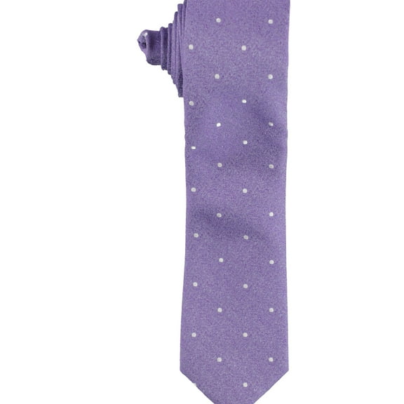 bar III Mens Bella Dona Self-tied Necktie, Purple, One Size