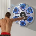 thumbnail image 5 of kkbbma under $5 Music Boxing Machine, Smart Bluetooth Music Boxing Wall Mounted Trainer, Upgraded Intelligent Rechargeable Punching Machine, Dynamic Light Effects Pressure Sensor Boxing Trainer, 5 of 5