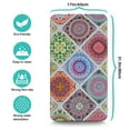 thumbnail image 2 of Washable Rubber Boho Style Vintage Floral Dish Drying Mats for Kitchen Counter Home Large Coffee Bar Pad Accessories and Decor for Utensils Stemware 17''x31.5'', 2 of 4