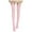 Rose, variante sur adviicd Bas Aguichant Cuisse Bas Résille Cuisse pour Femmes Haut en Dentelle de Silicone Transparent au-Dessus du Genou (Rose, Taille Unique)
