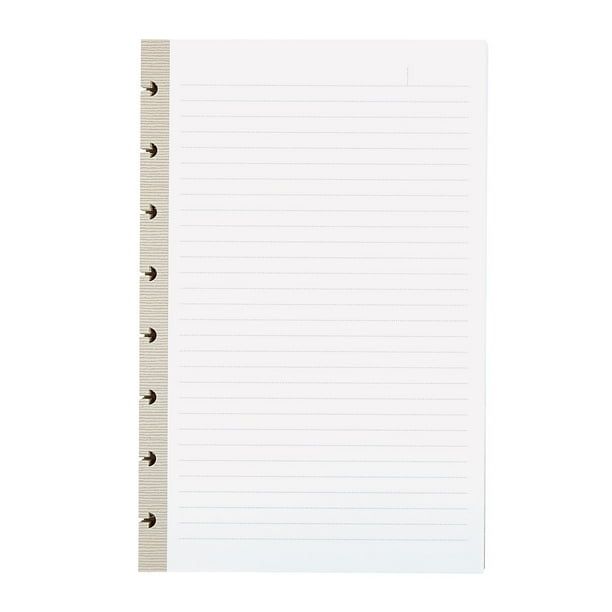 Office by Martha Stewart Discbound Junior Notebook Filler Paper 50 Sheets Gray (28869) 1921815