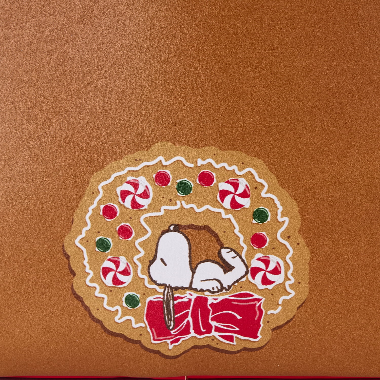 Peanuts Loungefly Snoopy Gingerbread Mini Backpack – Festive Holiday Bag for Peanuts Fans(Scented)