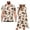 Cute Dachshund, variant on Uorisanigo Palm Leaf Couple Matching Outfit Husban and Wife Clothing Comfortable Men's Short Sleeve Shirt Beach Tops and Women's V-neck Dress A-Line Party Dresses Size 2XS