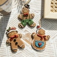 thumbnail image 3 of Christmas Resin Gingerbread Man Pendant Christmas Tree Ornaments Christmas Decorations for Home Navidad Year Gift, 3 of 6