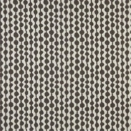 Designer Fabrics 54 in. Wide Cadet Blue And Off White Circle Striped Designer Quality Upholstery Fabric