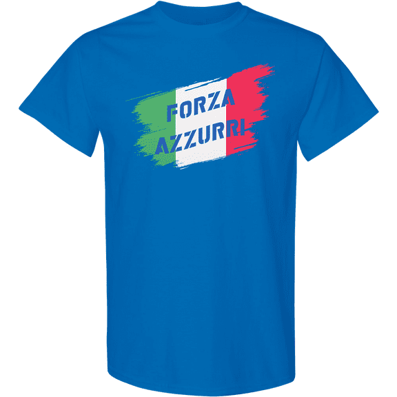 Italy Football Graphic Tee, Mens and Womens National Team Tournament Fan Shirts