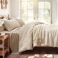 thumbnail image 4 of Juego de edredón Zzlpp Queen Beige, 7 piezas, cama en bolsa, 4 of 6