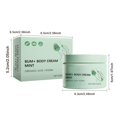 Mint Body Gently Cares Skin Cools Moisturizes And Moisturizes Skin