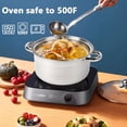thumbnail image 4 of 7 Pcs Stainless Steel Pot Set, Pots and Pan Set, Including Cooking Pot, Stew Pot, Soup Pot, Steamer Pot and Breathable Glass Lid, Compatible with All Stovetops, Dishwasher & Oven Safe, 4 of 7