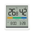 thumbnail image 2 of Amdohai MIIIW Comfort Temperature and Humidity Clock Digital Hygrometer Alarm Clock Indoor Thermometer Humidity Monitor Smart Home with 3.34-inch Huge LCD Screen, 2 of 8