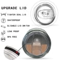 thumbnail image 6 of 20oz Sunflower Tumbler, Insulated Stainless Steel Skinny Coffee Tumbler Cup with Lid Butterfly, Sweat Proof Sunflower Gift Cup for Women Man, 6 of 6