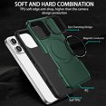 thumbnail image 6 of Nalacover for iPhone 15 Pro Max Case, Military Grade Drop Protection,Skin-Friendly Compatible with MagSafe Silicone & PC Double Layer Protection Shockproof Cover For iPhone 15 Pro Max, Darkgreen, 6 of 10