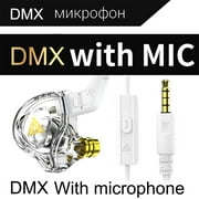 In Ear Monitor,Earphones in Ear Monitor Super Bass Wired Earbuds,Crystal Clear Sound IEM Headphones,High Resolution Noise Canceling Ear Monitors for Singers(White 47in)from ANMUYUM
