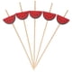 thumbnail image 1 of 100 palitos de bambú desechables para sushi (rojos), 1 of 7