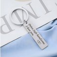 thumbnail image 5 of DESIGNICE 2026 New Drive Safe Keychain for Him, Stainless Steel Boyfriend Birthday Gifts, Titanium Steel I Love You Gifts for Him, Black, Style1, 5 of 8