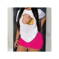 thumbnail image 1 of Playera Blusa De Capybara Comiendo Sandwich Ropa Divertida Para Mujer Capibara Color Blanco Talla Mediana Marca Emil SaEs, 1 of 4