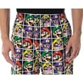 thumbnail image 3 of Nintendo Men's Mario and Villains Grid Soft Touch Cotton Pajama Pants, 3 of 6