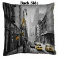 thumbnail image 2 of PKQWTM Oil Street New York Woman Under An Umbrella Reversible Mermaid Cushion Cover Home Decor Sequin Pillow Case Size 16x16 inches, 2 of 2