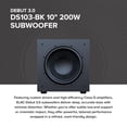 thumbnail image 2 of Subwoofer con alimentación ELAC Debut 3.0 10" 200 W Clase D, 2 of 6