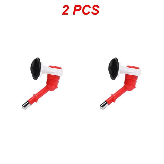 1~5PCS Save Space Pet Water Dispenser Portable Durable Dog Drinker Rugged And Durable Suspension Function Hanging Nozzle Style A 2pcs