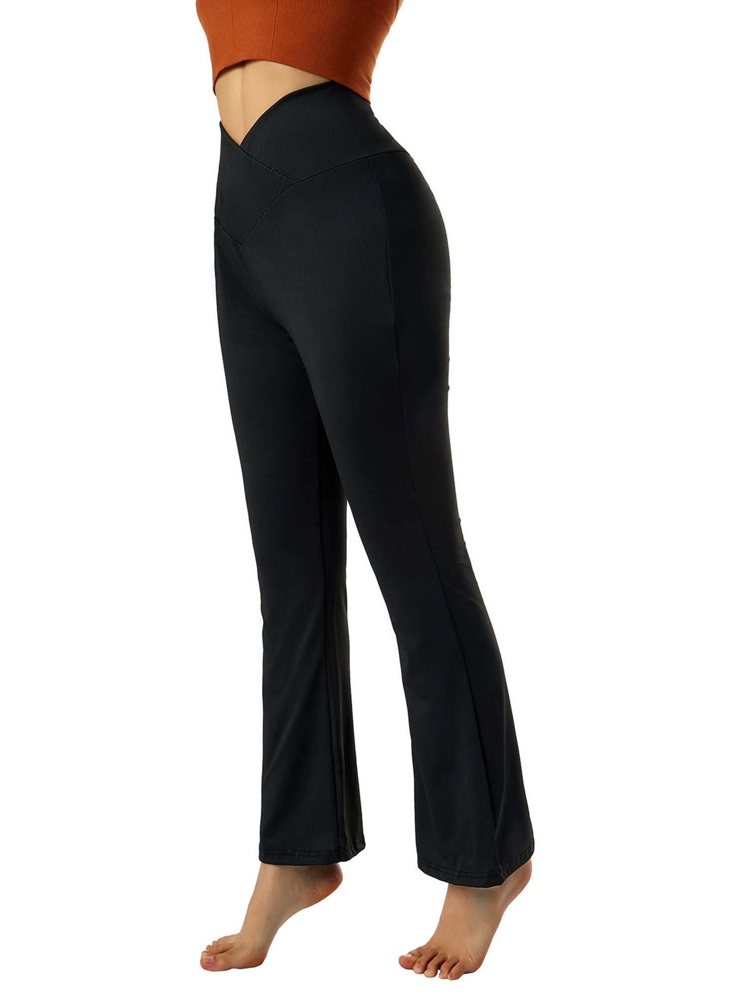 Women Flare Pants Fitness Women Running Yoga Pants Super Stretchy