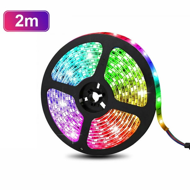 LED Strip Lights Battery Operated, EEEkit 6.56ft RGB LED Light Strip