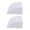 White, variant on LAZIOEGR Gutter Downspout Connector Extensions, 3x4 Inches / 7.6x10.2 cm A Type Outlet Filter Guard, 4 Pieces, White