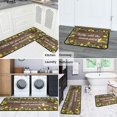 thumbnail image 7 of Lemon Kitchen Rug Decor Set of 2, Washable Microfiber Running Rugs Lemon Decoration Mats 17"x 47" + 17"x 30", 7 of 7