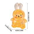 thumbnail image 3 of EclipseJewels Squishy Toy Easter Bunny - Stress Relief Sensory Toy for Teens, Basket Stuffer, Random Color, Spring Gift, Squishy Bunnies Anxiety Relief Soft, 3 of 8