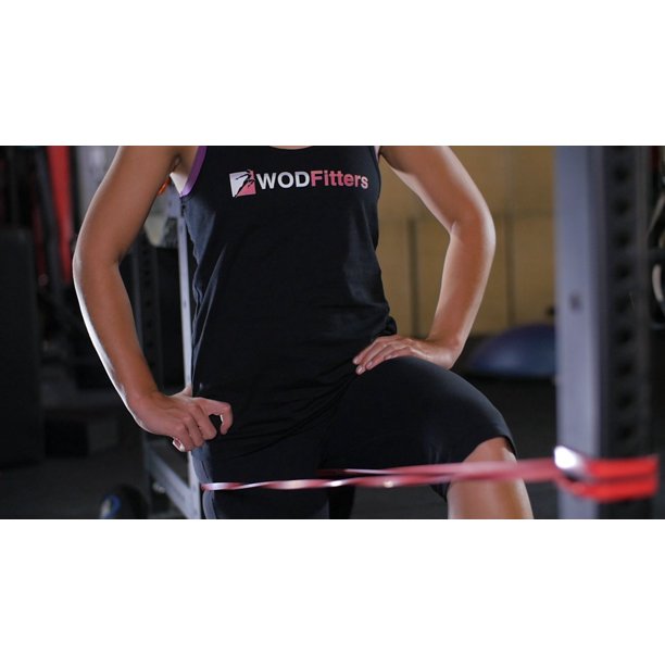 Wodfitters Stretch Resistance Pull Up Assist Band With Eguide 1