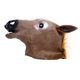 thumbnail image 4 of Cabeza De Caballo De Fiesta, Disfraz De Cabeza De Caballo Marrón Realista Y Fácil De Usar Para Halloween, 4 of 7