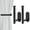Black, variant on 2 Pack Adhesive Curtain Holdbacks,Curtain Tie Backs,No Drill Curtain Pull Backs,Adhesive Curtain Hooks