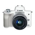 thumbnail image 5 of Canon EOS M50 Wi-Fi Digital ILC Camera + EF-M 15-45mm IS STM Lens (White), 5 of 7