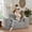 Light Gray, variant on KeepCharm 47" Corduroy Boneless Sofa, Couch in a Box with Memory Foam & Pocket Springs, No Assembly Floor Sofa Chair, Cloud Couch for Bedroom, Living Room, Apartment, Small Spaces, Black