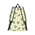thumbnail image 3 of Balery Funny Chicken Vintage Canvas Backpack for Men and Women - Large Capacity, Durable Travel Laptop Bag for School, Work, Hiking, and Outdoor Activities, 3 of 7