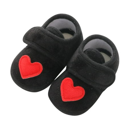 

MIASHUI Baby Shoes Baby Shoes Fashion Hooded Walking Shoes Comfortable Soft Cotton Hooded Walking Shoes
