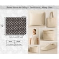 thumbnail image 7 of Soimoi Cotton Canvas Fabric By 10 Yard | Printed Leaves Print in Black | 56 Inch Wide | Medium Weight, Durable Material for Upholstery, Bags, Curtains & Crafts, 7 of 7