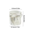 thumbnail image 3 of Uranda Bow Coffee Cup，Charming Ribbon Mugs Microwave Safe with Ribbon Handle，for Women Coworker Valentine's Birthday Gifts White, 3 of 6