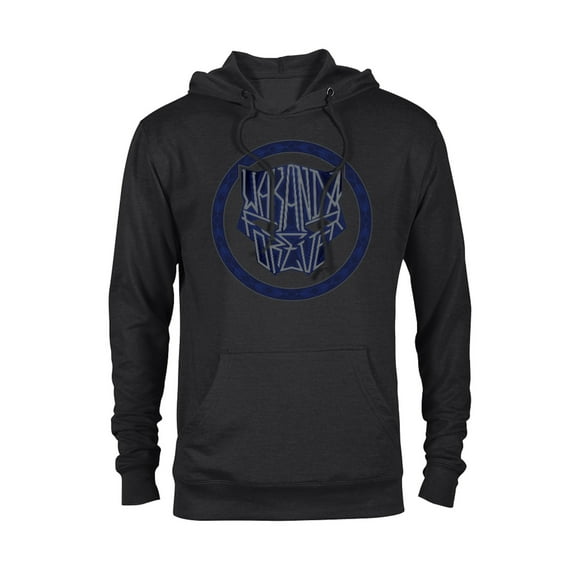 Marvel Black Panther: Wakanda Forever Panther Mask Icon - Pullover Hoodie for Adults - Customized-Black