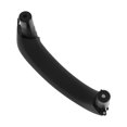 thumbnail image 1 of Cubierta de la manija de la puerta del lado del pasajero delantero para BMW X3 F25 2010-2016, manija de la puerta interior, cubierta de la manija de la puerta No.51419209216, negro ABS, 1 Pc, 1 of 6