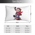 thumbnail image 4 of Funda de almohada de felpa suave de doble cara de Gravity Falls para sofá, sala de estar, decoración del hogar, 4 of 8