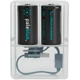 thumbnail image 1 of Pale Blue Lithium Ion Rechargeable C Batteries - 2 Pack, 1 of 5