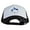 Black White, variant on Winter Wolf Embroidered Summer Foam Mesh Trucker Cap - Red White OSFM