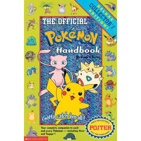 Pre-Owned Pokemon: Official Pokemon Handbook: Deluxe Collecters' Edition: Official Pokemon Handbook: Deluxe Collector's Edition (Paperback) 0439154049 9780439154048