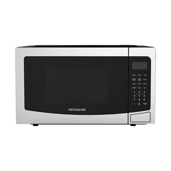 Open Box – Frigidaire EMW1220-B 3-in-1 Countertop Microwave with Convection & Air Fry (1.1 cu. ft, Stainless Steel)