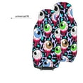 thumbnail image 4 of LAKIMCT Leopard Print Eyes Car Seat Covers Vehicle Front Seat Covers Universal Fit Seat Protector, 4 of 9