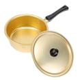 thumbnail image 4 of Minkissy Lot de 1 Pot à Ramen Coréen en Aluminium Résistant à la Chaleur pour Usage Extérieur Doré, 4 of 8
