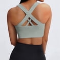 thumbnail image 4 of Yoga Fitness Underbust Support Sports Bra for Home Leisure in All Seasons with Shockproof Back Padding and Comfy Bust Coverage, 4 of 5