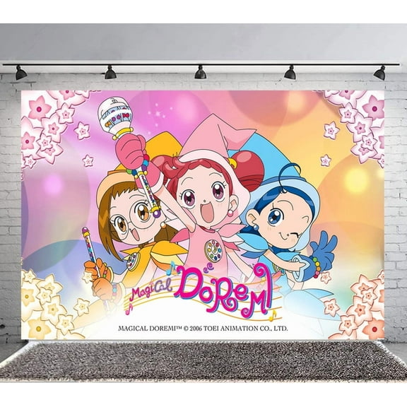 Do Re Mi Backdrop Banner Party Supplies Poster Movie Theme Background for Photography Birthday Decorations