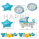thumbnail image 4 of Globos Baby Shower Niño Happy Life Globo Metalico Baby Shower niño, 4 of 5